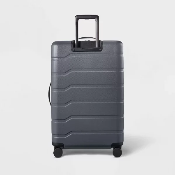 Hardside Checked Suitcase - Image 3